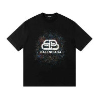 Balenciaga Short Round Collar T-shirt S-XL (67)