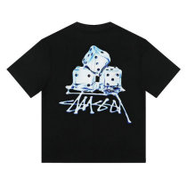Stussy Short Round Collar T-shirt S-XL (18) Stussy Short Round Collar T-shirt S-XL (18)