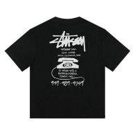 Stussy Short Round Collar T-shirt S-XL (17)