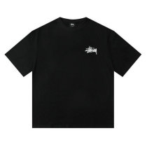 Stussy Short Round Collar T-shirt S-XL (6) Stussy Short Round Collar T-shirt S-XL (6)