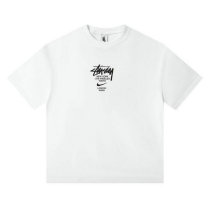 Stussy Short Round Collar T-shirt S-XL (5) Stussy Short Round Collar T-shirt S-XL (5)