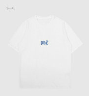 Dior Short Round Collar T-shirt S-XL (2)