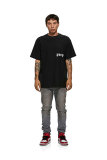 Purple Short Round Collar T-shirt S-XL (7)