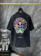 Chrome Hearts Short Round Collar T-shirt S-XL (8)