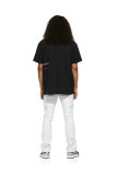 Purple Short Round Collar T-shirt S-XL (12)