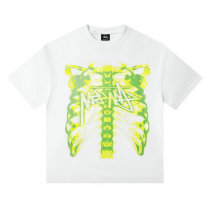 Stussy Short Round Collar T-shirt S-XL (23) Stussy Short Round Collar T-shirt S-XL (23)