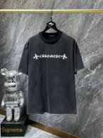 Chrome Hearts Short Round Collar T-shirt S-XL (14)