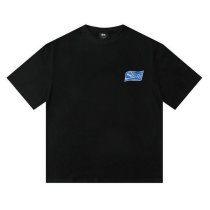 Stussy Short Round Collar T-shirt S-XL (26) Stussy Short Round Collar T-shirt S-XL (26)