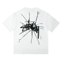 Stussy Short Round Collar T-shirt S-XL (22) Stussy Short Round Collar T-shirt S-XL (22)