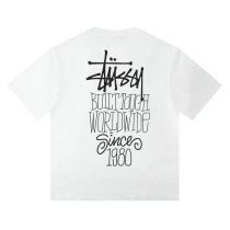 Stussy Short Round Collar T-shirt S-XL (20) Stussy Short Round Collar T-shirt S-XL (20)