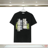 Balenciaga Short Round Collar T-shirt S-XXL (20)