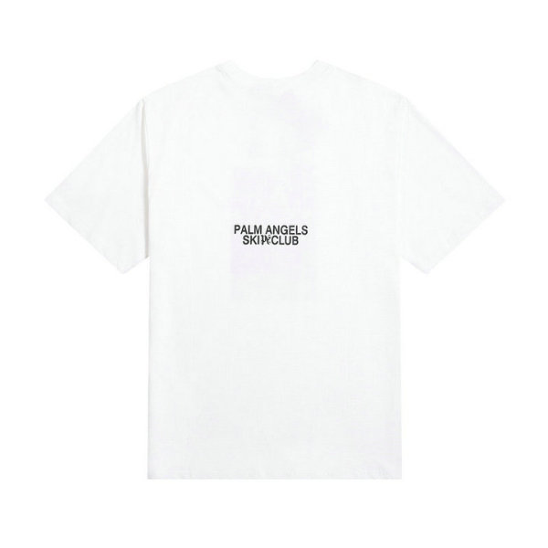 Palm Angels Short Round Collar T-shirt S-XL (4)