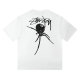 Stussy Short Round Collar T-shirt S-XL (25)