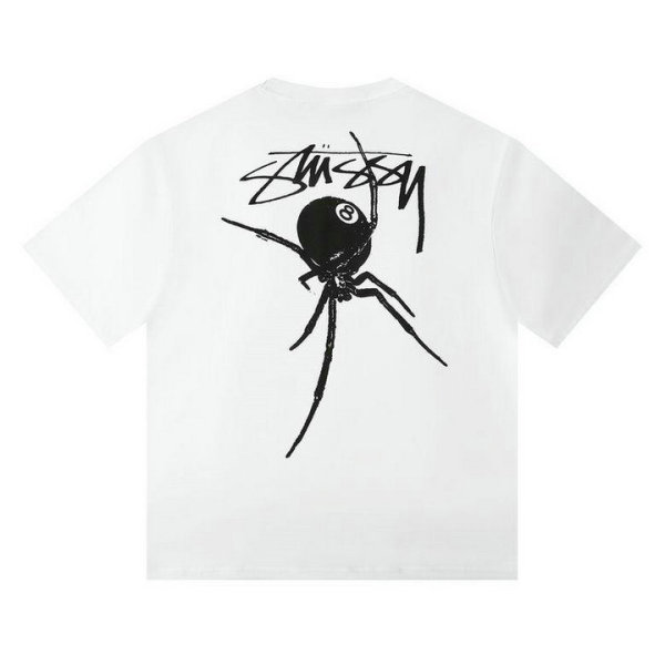 Stussy Short Round Collar T-shirt S-XL (25)