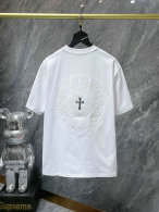 Chrome Hearts Short Round Collar T-shirt S-XL (18)