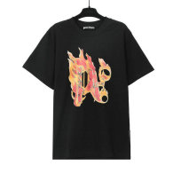 Palm Angels Short Round Collar T-shirt S-XL (38)