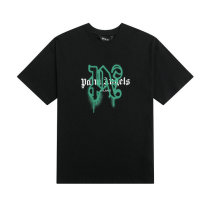 Palm Angels Short Round Collar T-shirt S-XL (2)