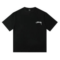 Stussy Short Round Collar T-shirt S-XL (7) Stussy Short Round Collar T-shirt S-XL (7)