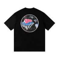 Dior Short Round Collar T-shirt S-XL (18)