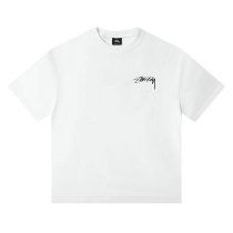 Stussy Short Round Collar T-shirt S-XL (10) Stussy Short Round Collar T-shirt S-XL (10)