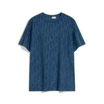 Dior Short Round Collar T-shirt S-XL (17)