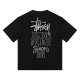 Stussy Short Round Collar T-shirt S-XL (43)