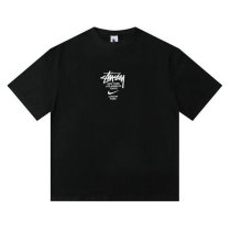 Stussy Short Round Collar T-shirt S-XL (28) Stussy Short Round Collar T-shirt S-XL (28)