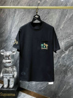 Chrome Hearts Short Round Collar T-shirt S-XL (10)