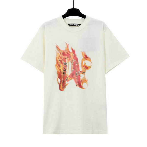 Palm Angels Short Round Collar T-shirt S-XL (35)