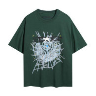 Sp5der Short Round Collar T-shirt S-XL (9)