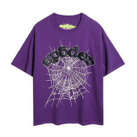 Sp5der Short Round Collar T-shirt S-XL (11)