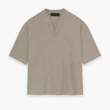 Fear Of God Short Round Collar T-shirt S-XL (45)