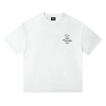 Stussy Short Round Collar T-shirt S-XL (9) Stussy Short Round Collar T-shirt S-XL (9)