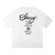 Stussy Short Round Collar T-shirt S-XL (16)