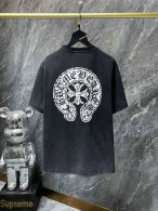 Chrome Hearts Short Round Collar T-shirt S-XL (9)
