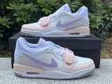 Authentic Jordan Legacy 312 Low Pink/Purple/White