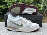 Authentic Jordan Legacy 312 Low White/Green/Grey