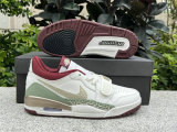 Authentic Jordan Legacy 312 Low White/Green/Gold