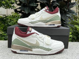 Authentic Jordan Legacy 312 Low White/Green/Gold