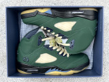 Authentic Air Jordan 5 “Navy Green”