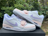 Authentic Jordan Legacy 312 Low Pink/Purple/White