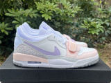 Authentic Jordan Legacy 312 Low Pink/Purple/White