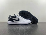 Authentic Air Jordan 1 Low White/Black