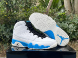 Authentic Air Jordan 9 “Powder Blue”