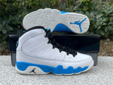 Authentic Air Jordan 9 “Powder Blue”
