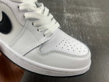 Authentic Air Jordan 1 Low White/Black