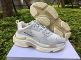 Authentic Balenciaga triple S Beige/White