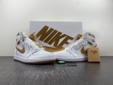 Authentic Air Jordan 1 WMNS “Metallic Gold”