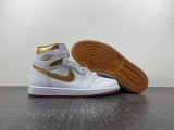 Authentic Air Jordan 1 WMNS “Metallic Gold”