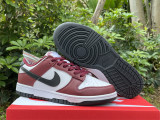 Authentic Nike Dunk Low White/Black/Red